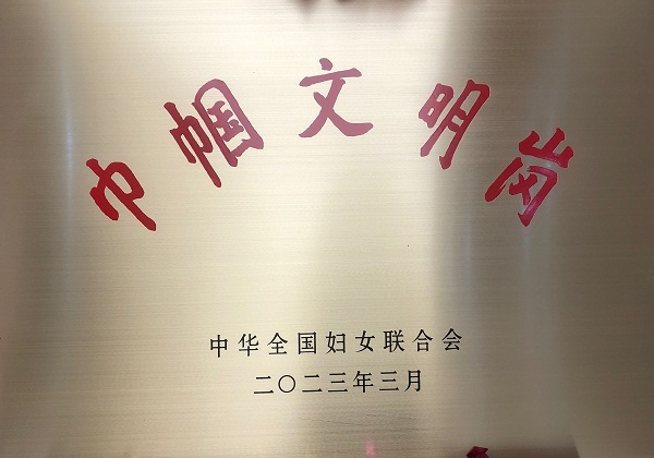 全国巾帼文明岗牌